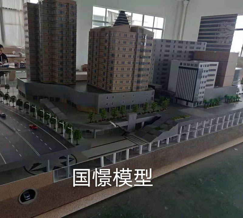 抚松县建筑模型