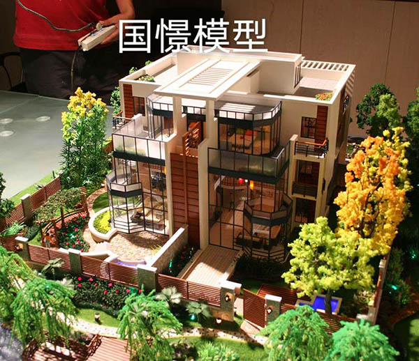 抚松县建筑模型