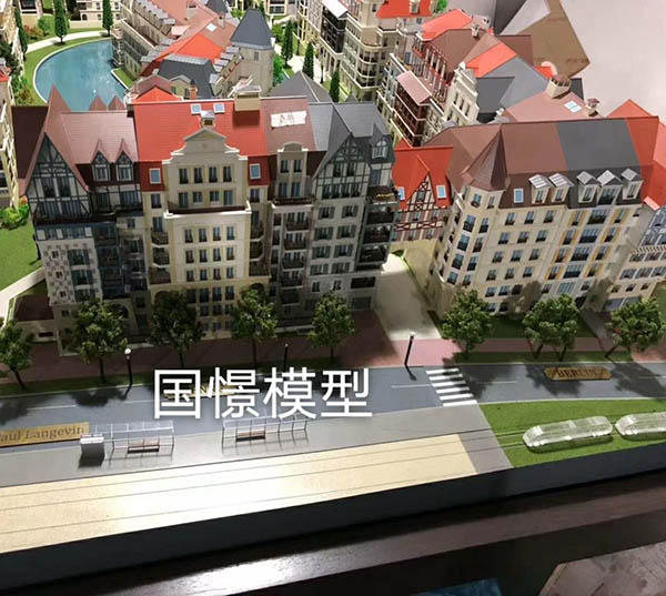 抚松县建筑模型