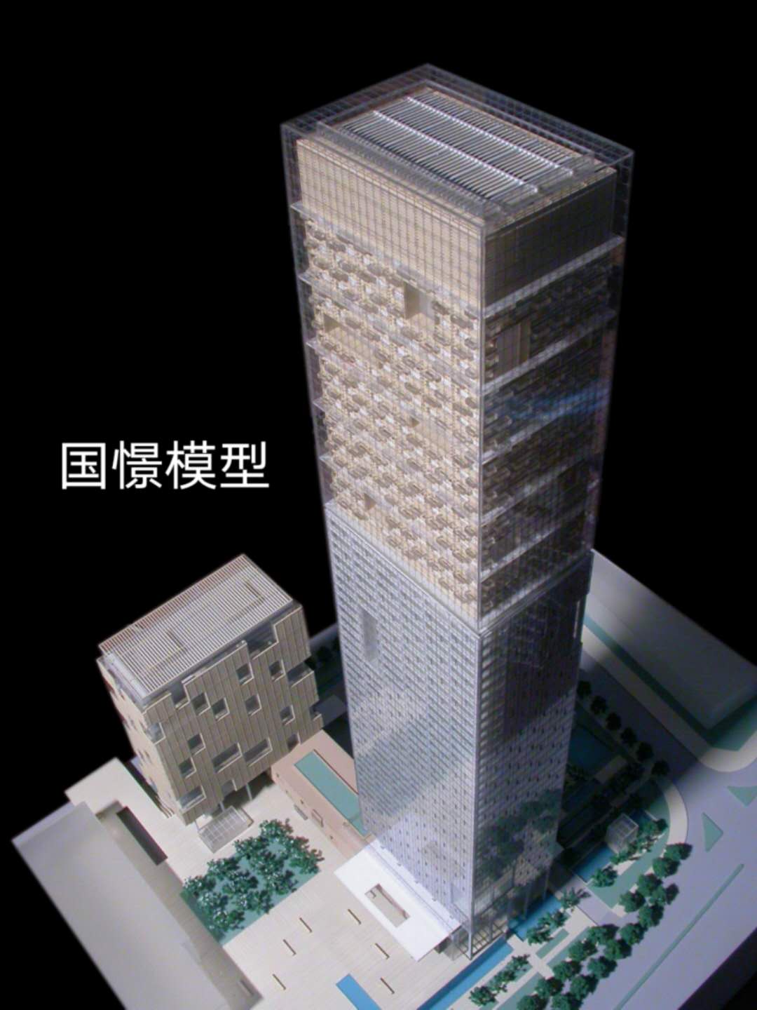 抚松县建筑模型
