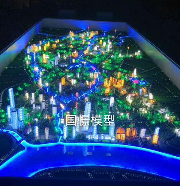 抚松县建筑模型