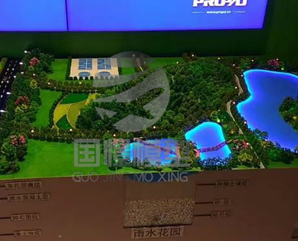 抚松县建筑模型