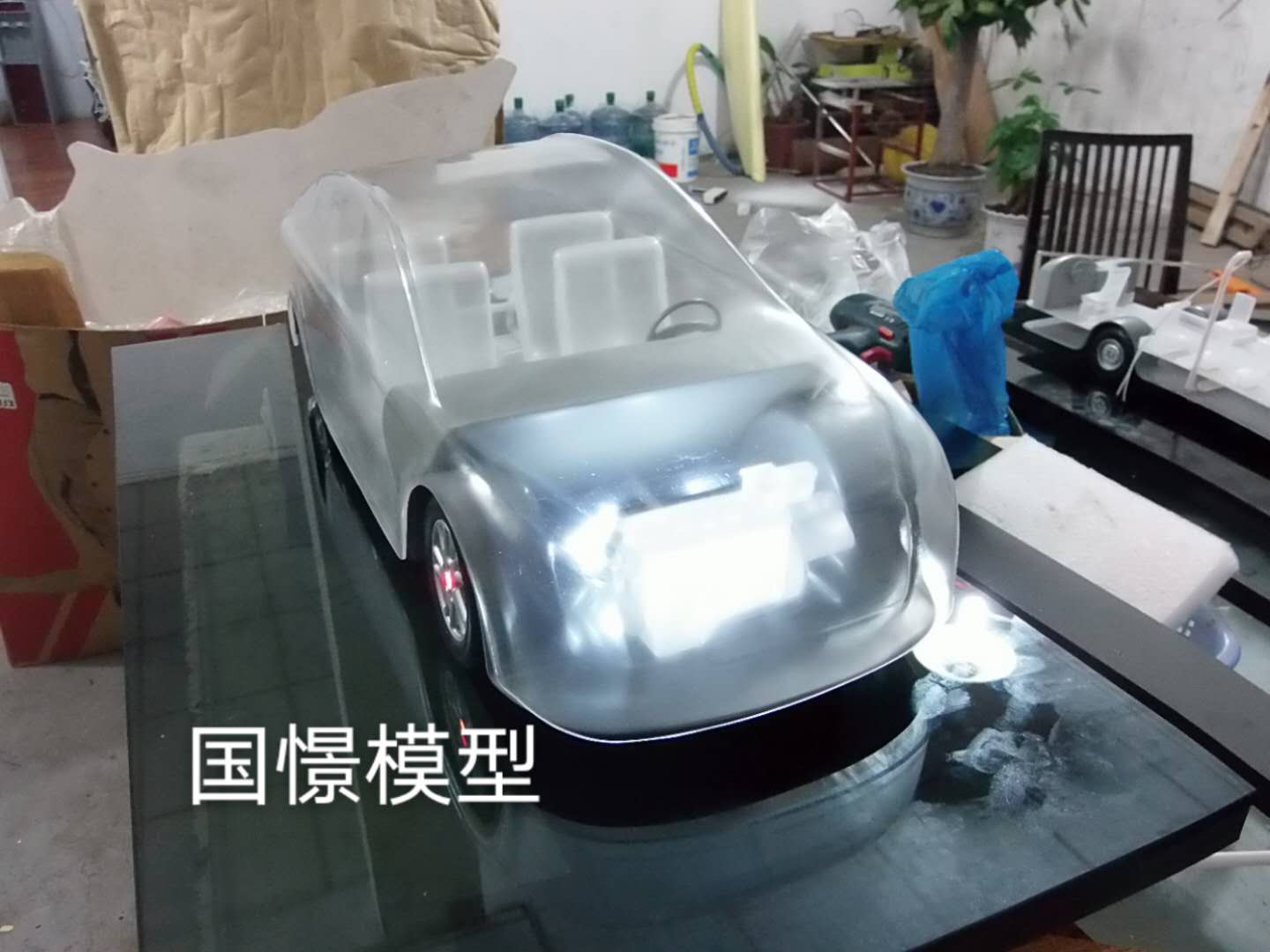 抚松县透明车模型
